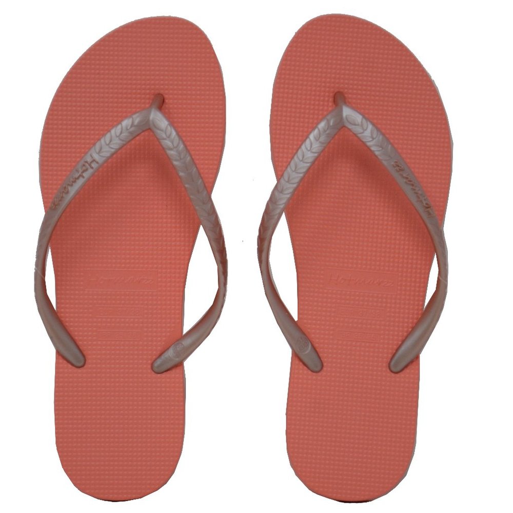 Hotmarzz Women Girl Beach Sandals Flip-flops Coral